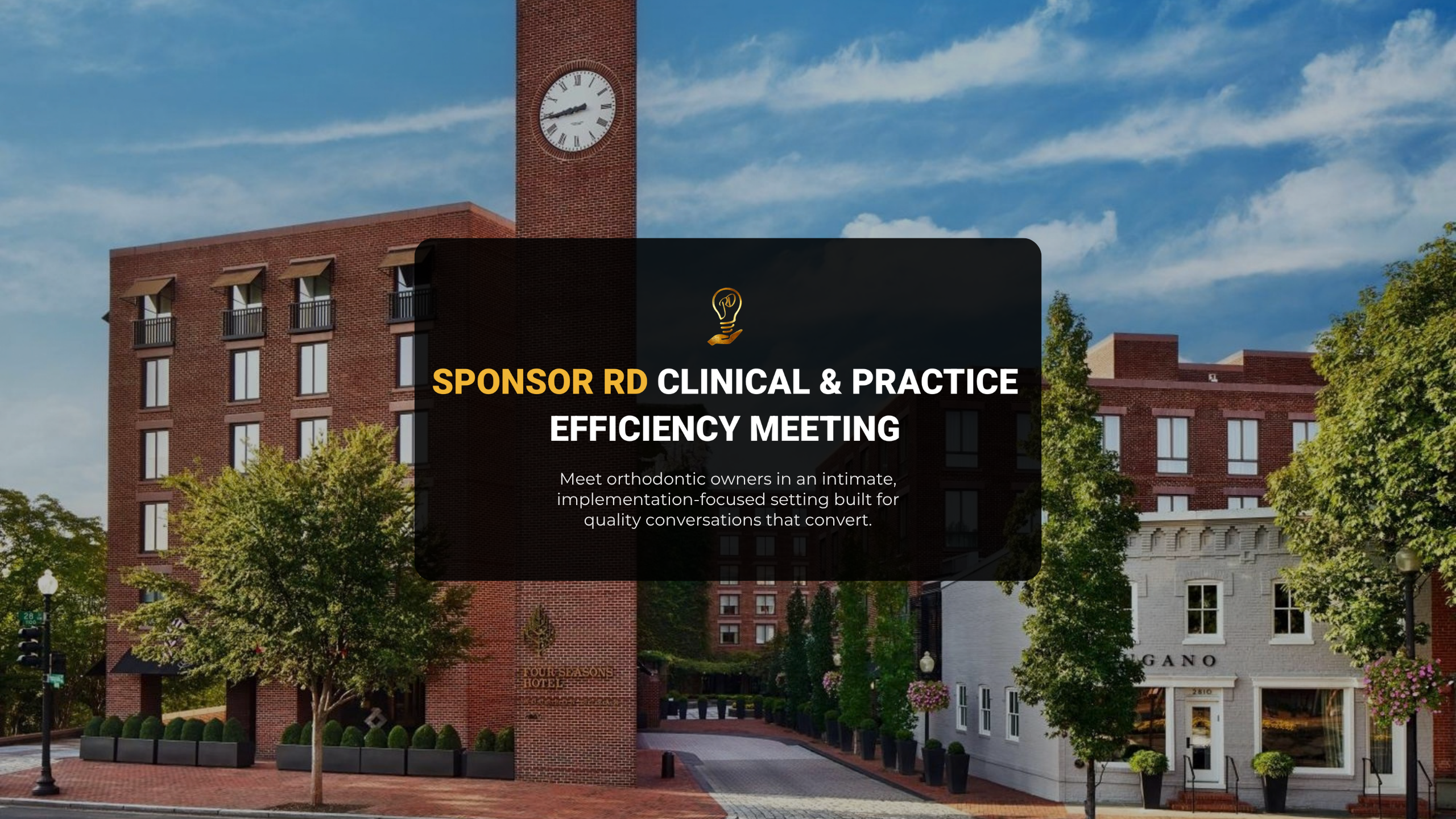 RD Clinical & Practice Efficiency Meeting
